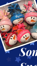 Snowball With Personalized Hat