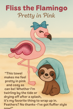 Feathered Friend Hooded Towel