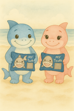 Shark Tooth Fairy Pillow