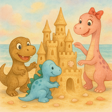 Dino-mite Hooded Towel for Little Explorers