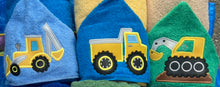 Little Builders Hooded Towel