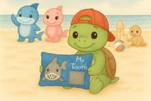 Slow and Steady Turtle Hooded Towel