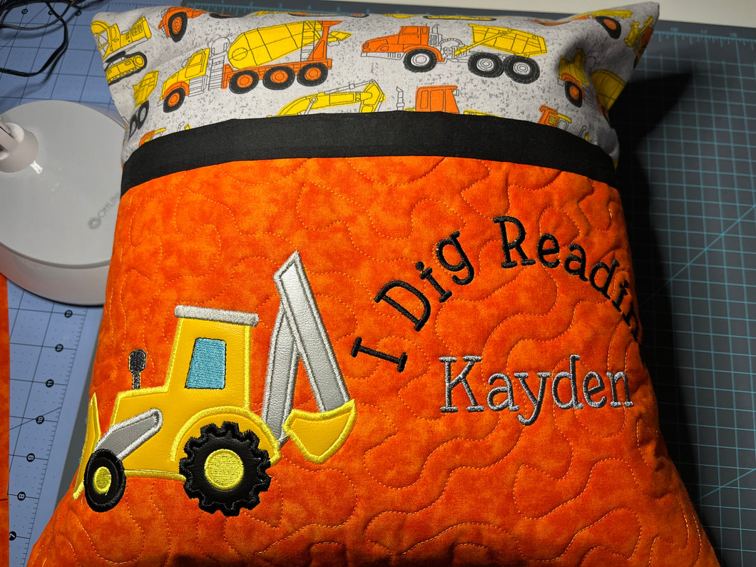 Book Pillow for Mona