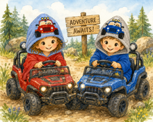 Adventure Ready Off-Road Hooded Towel