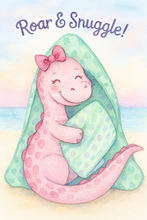 Dino-mite Hooded Towel for Little Explorers