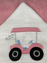 Golf Cart Hooded Towel