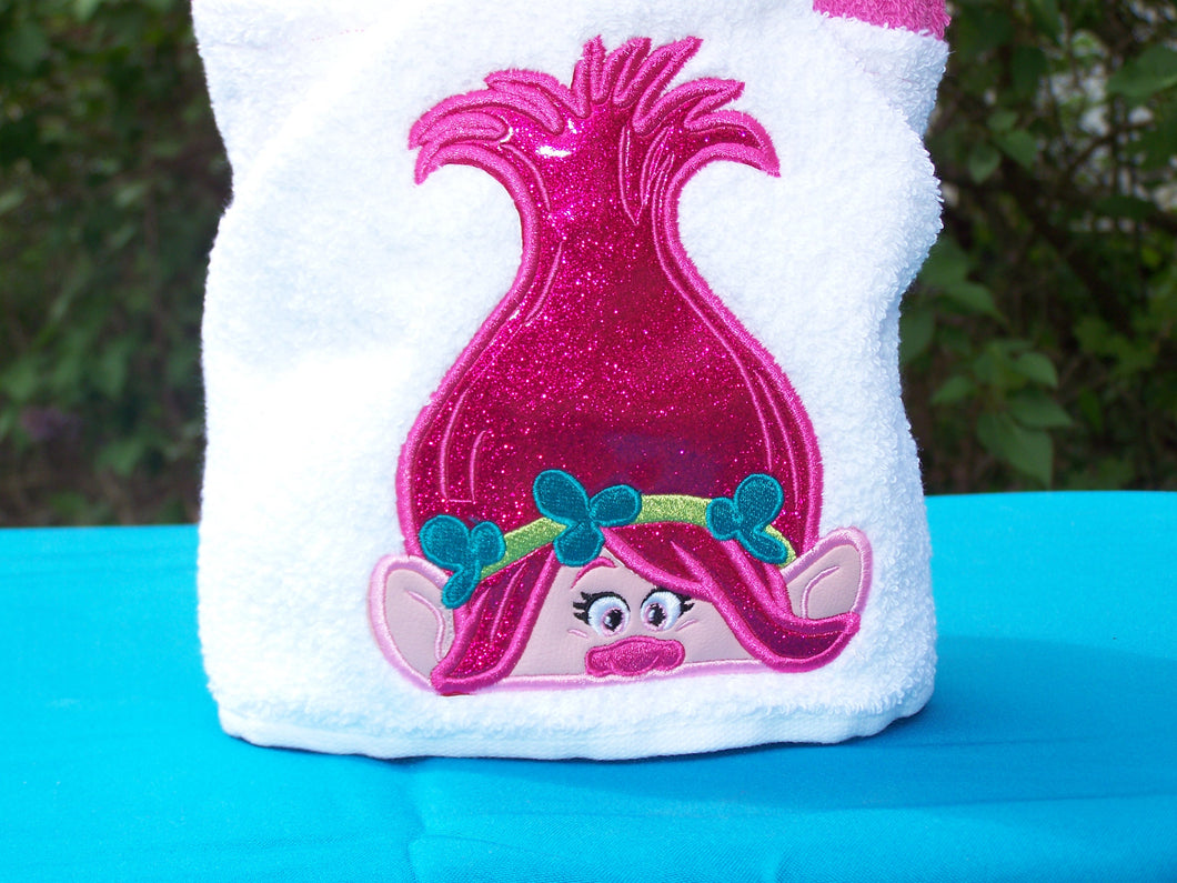 Princess Troll Hooded Towel