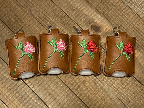 Rose Hand Sanitizer Case