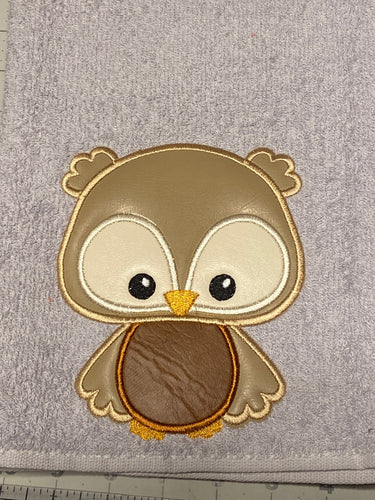 “Hoot Hoot Hooray” Hooded Towel
