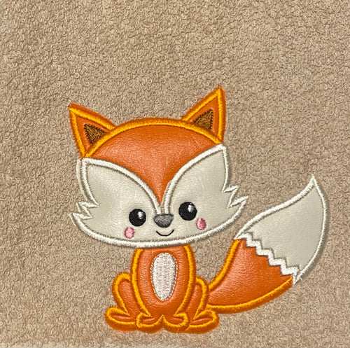 Little Fox Hooded Towel