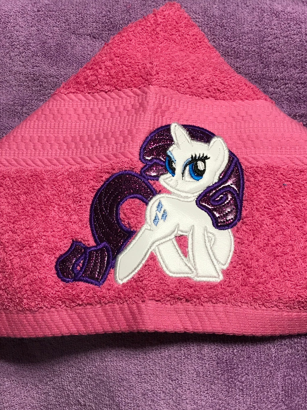 Little Pony Hooded Towel