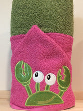Crab Hooded Towel