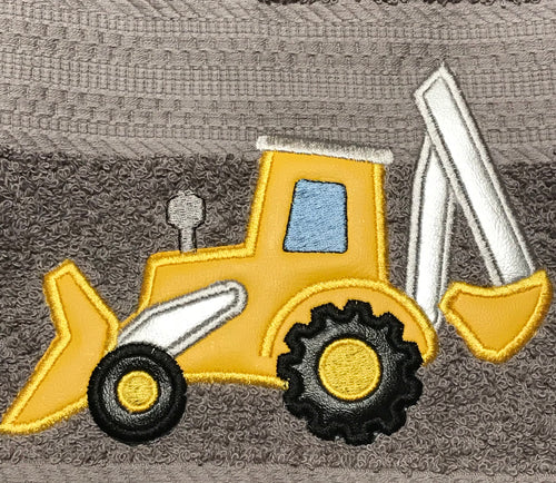 Little Builders Hooded Towel