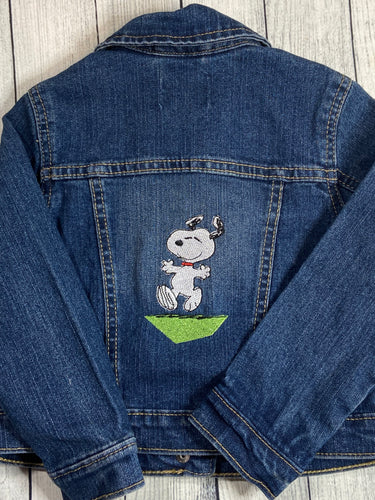 The Children’s Place Up Cycled Denim Jacket (sz 3T)