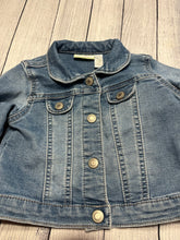 Up Cycle (18mos) Denim Jacket with Highland Cow