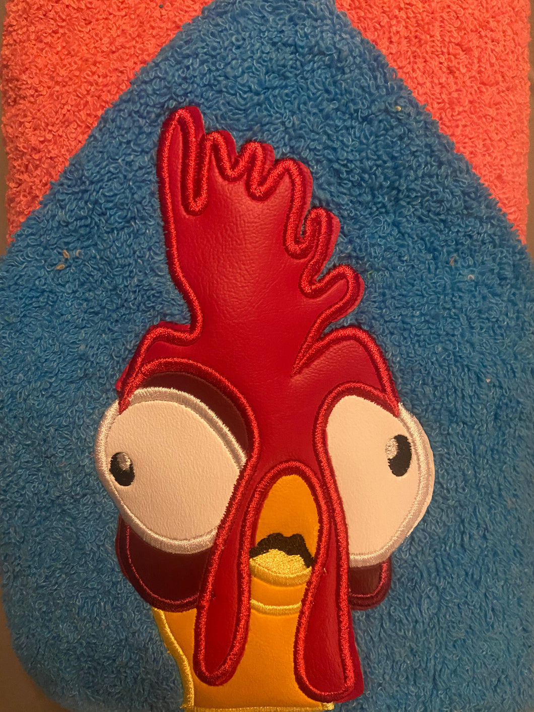 Rooster Hooded Towel