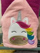 Magical Unicorn Hooded Towel