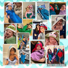 Ladybug Hooded Towel
