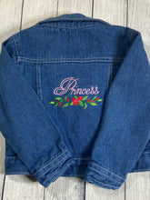 Up Cycled My Destiny Denim Jacket (24m) Princess Embroidered
