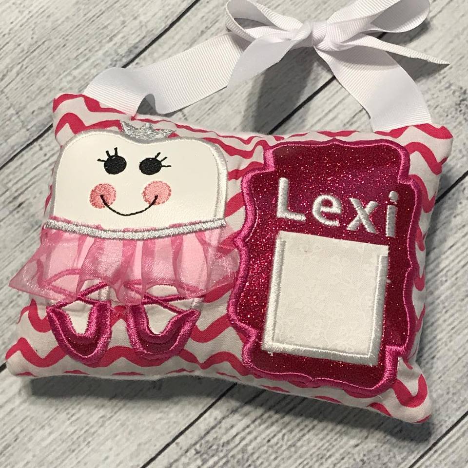 Girl's Tooth Fairy Pillow